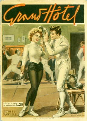 MAGAZINE_grand hotel fencing pinup